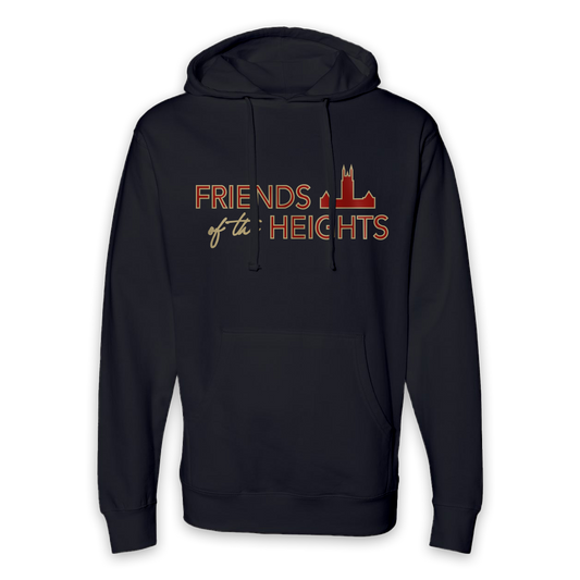 Friends of The Heights Hoodie (Black)