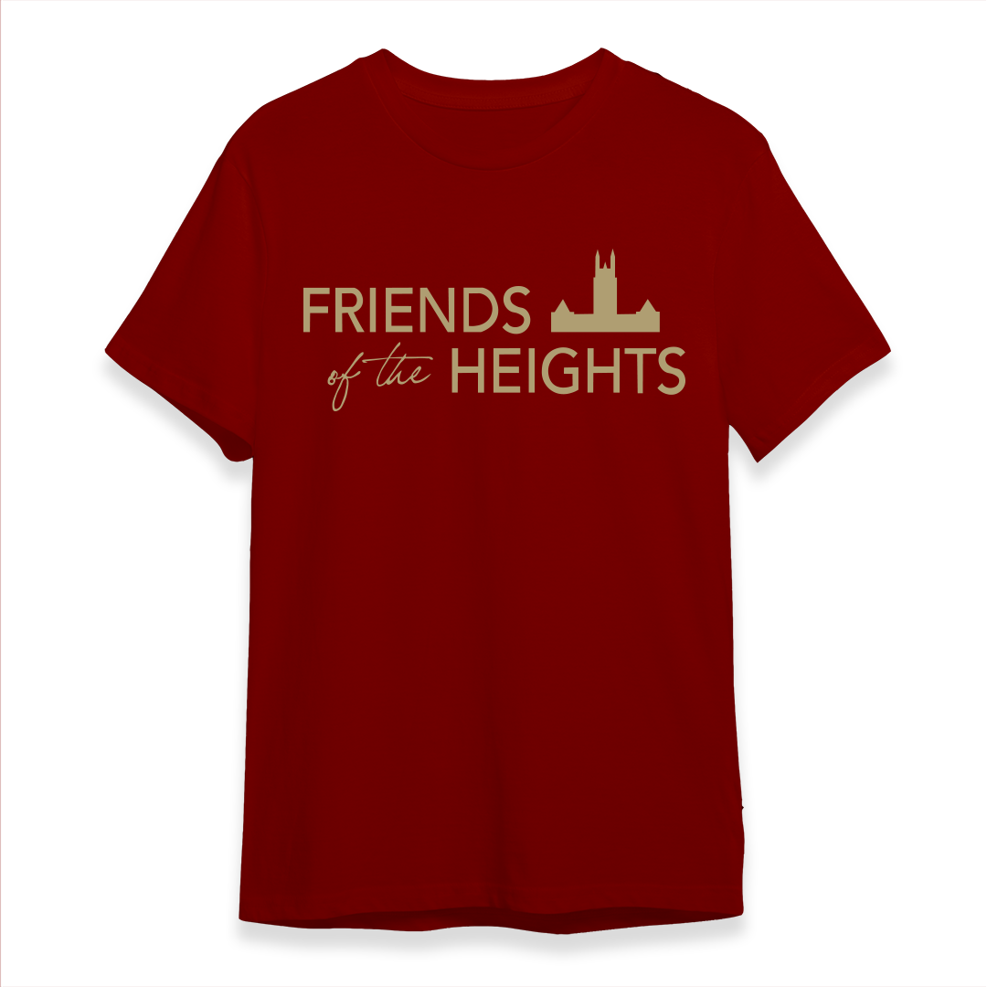 Friends of The Heights Tee (Maroon)