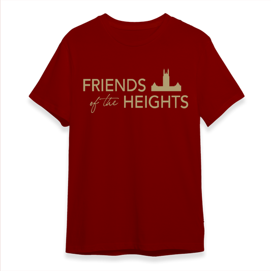 Friends of The Heights Tee (Maroon)